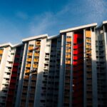 Photo vertical housing developments