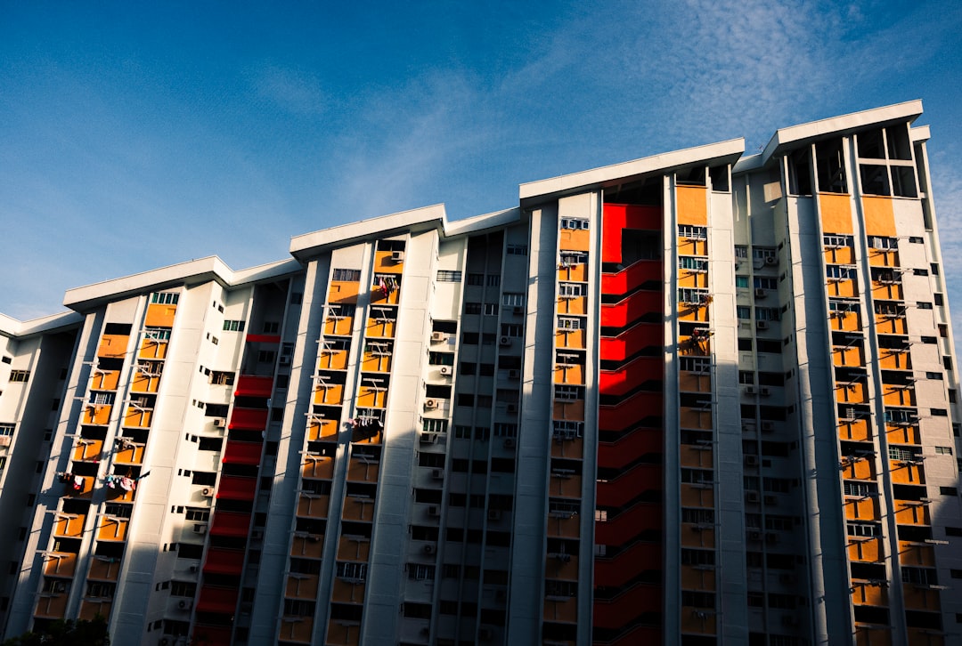 Photo vertical housing developments
